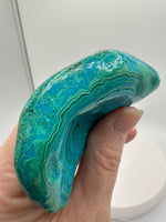 Polished Malachite,Chrysocolla Freeform Zaire, Africa #10