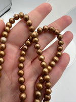 Bronze Freshwater Pearl Strand #14
