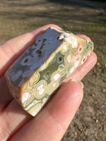 8th Vein Ocean Jasper Polished Free Form #1