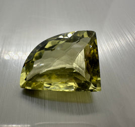 Fancy Checker Prasiolite 19x14mm 16.50ct