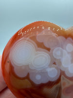 Carnelian Heart Palm Stone #15
