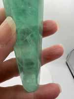 Neon Green Fluorite Scepter #2