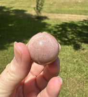 Sparkling Sunstone Sphere mixed with Moonstone #8