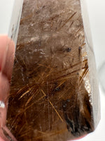 Gold Rutilated Quartz Point #11