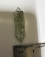 Double Terminated Prasiolite Scepter Wand #1