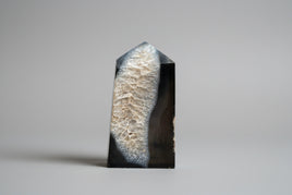 Black Onyx & Quartz Obelisk Tower #1