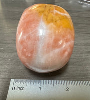 Orange Jade Skull #10