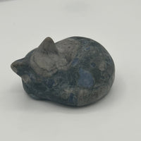 Que Sera Stone Sleeping Cat