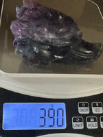 Rainbow Fluorite Dragon Head Carving #12 – 372g