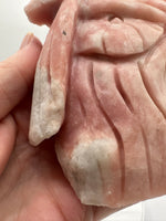 Pink Opal Bird Carving #2