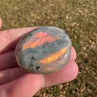 Colorful Labradorite Palmstone #20