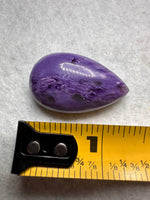 Charoite Pear Shape Cabochon Good Quality #4
