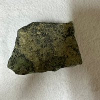 Prehnite mixed with Green Tourmaline Raw Specimen #3