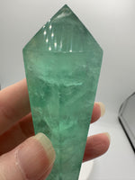 Neon Green Fluorite Scepter #2