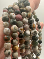 8th Vein Ocean Jasper 5mm Bracelets