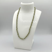 Lime Freshwater Pearl Strand #11