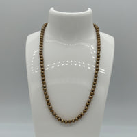 Golden Freshwater Pearl Strand #15