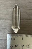 Natural Quartz Double Terminated Wand Point #3