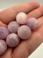 Natural Pink Kunzite Sphere Bin #1