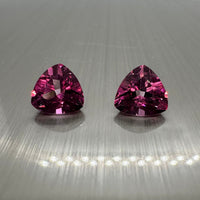 Pink Topaz 8mm Trillion
