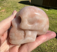 Orange Jade Skull #12