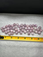 Natural Pink Kunzite Sphere Bin #3