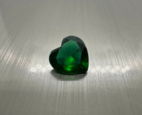 Manmade Emerald 8mm Heartshape 1.80ct