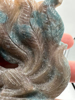 Trolleite Nine-Tailed Fox Carving