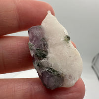 Scapolite in Calcite Matrix from Afghanistan Specimen