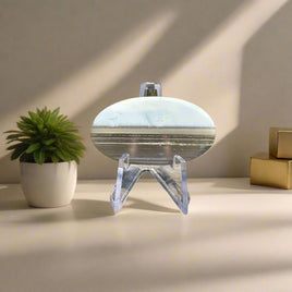 Owyhee Blue Opal Cabochon #9