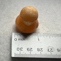 Carved Yellow Stone Duck #2