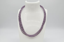 Natural 2mm Amethyst Necklaces