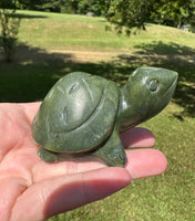 Nephrite Jade Hand Carved Turtle #5