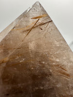 Gold Rutilated Quartz Point #11
