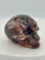 Unique Fire Quartz Skull #1
