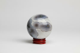 Moss Agate Crystal Ball Sphere 64.31mm #4
