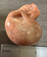 Orange Jade Skull #3