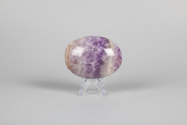 Amethyst Mixed with Stripe Agate Palm Stone #13