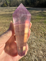 Purple Fluorite Scepter Wand #2