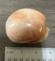 Orange Jade Skull #7