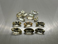 Marquise Lemon 6x3mm Quartz
