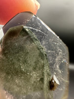 Garden Quartz Mountain Shape Inclusion – Scenic Green Phantom Formation