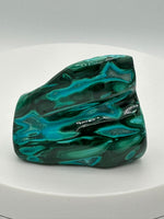 Polished Malachite, Chrysocolla Freeform #9 Zaire, Africa