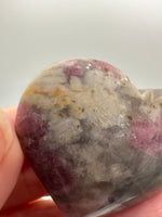 Pink Tourmaline Heart