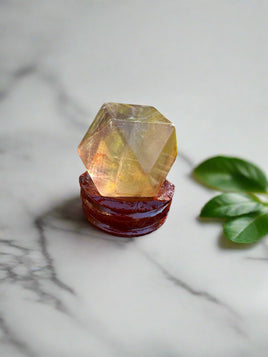 Fluorite Tetradecahedron Carving #3