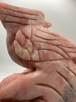 Pink Opal Bird Carving #2