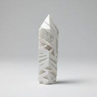 Morroco Agate Tower with Druzy