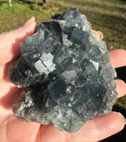 Green Blue Cubic Fluorite Specimen