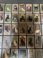 Vintage Style Cat Tarot Stickers