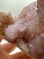 Amethyst Spirit Cactus Quartz Crystal Cluster #1